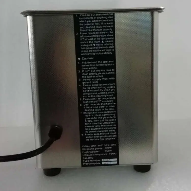 D Series Laboratory Ultrasonic Vinyl Record Cleaner Jewelry Ultrasonic Cleaner Tank