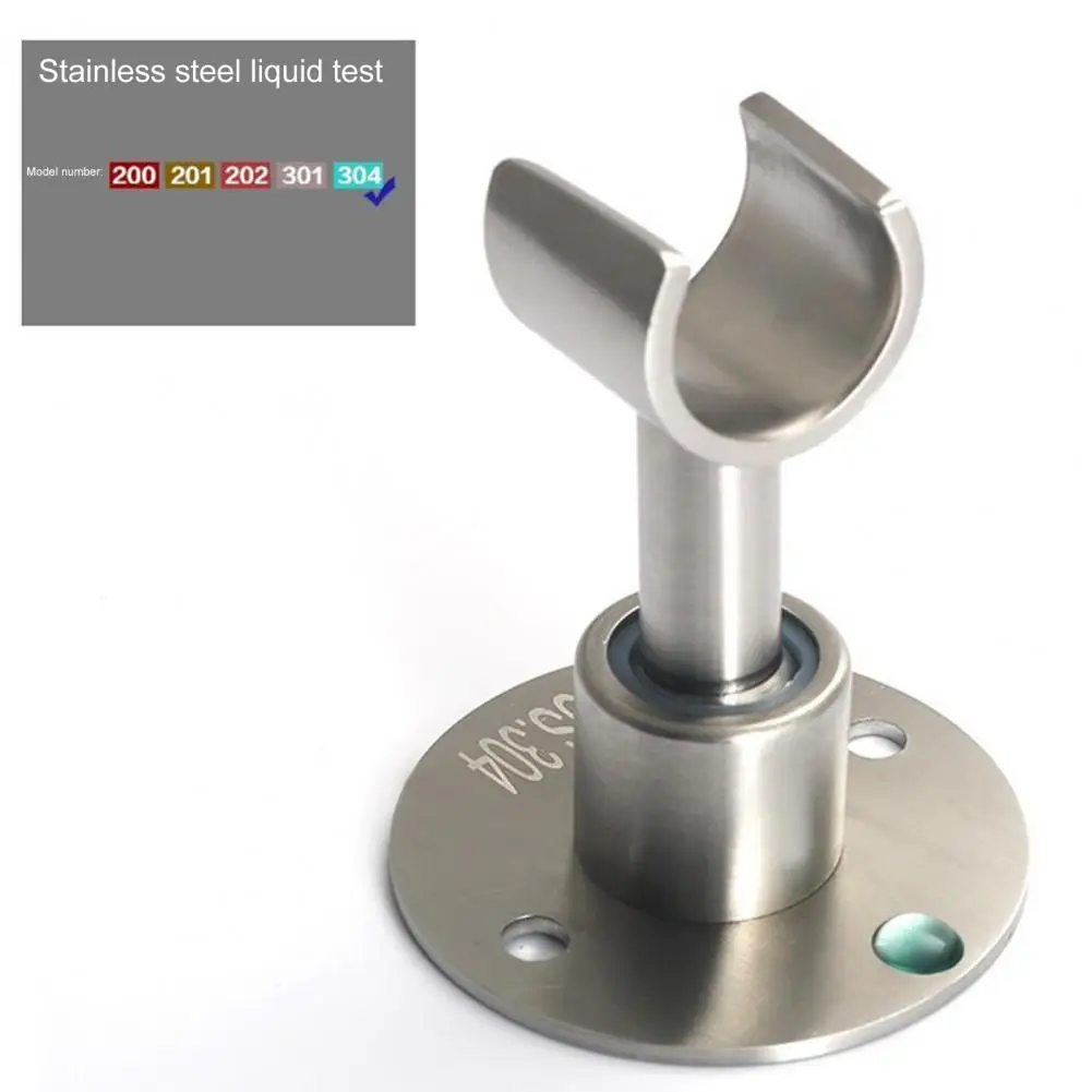 Shower Head Holder Wall-mounted Anti-slip Punch-free Adjustable Angle Shower Shelf Bathroom Universal Shower Head Fixing Base