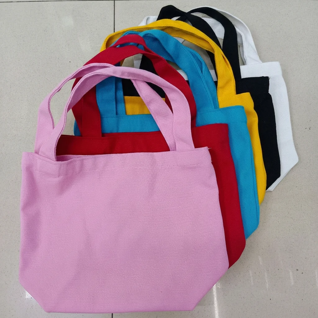 

Diy Handbag Structured Cotton Canvas Handbag Canvas Tote Bag Lightweight Shopping Tote Bag For Commuting Short Trips Grocery