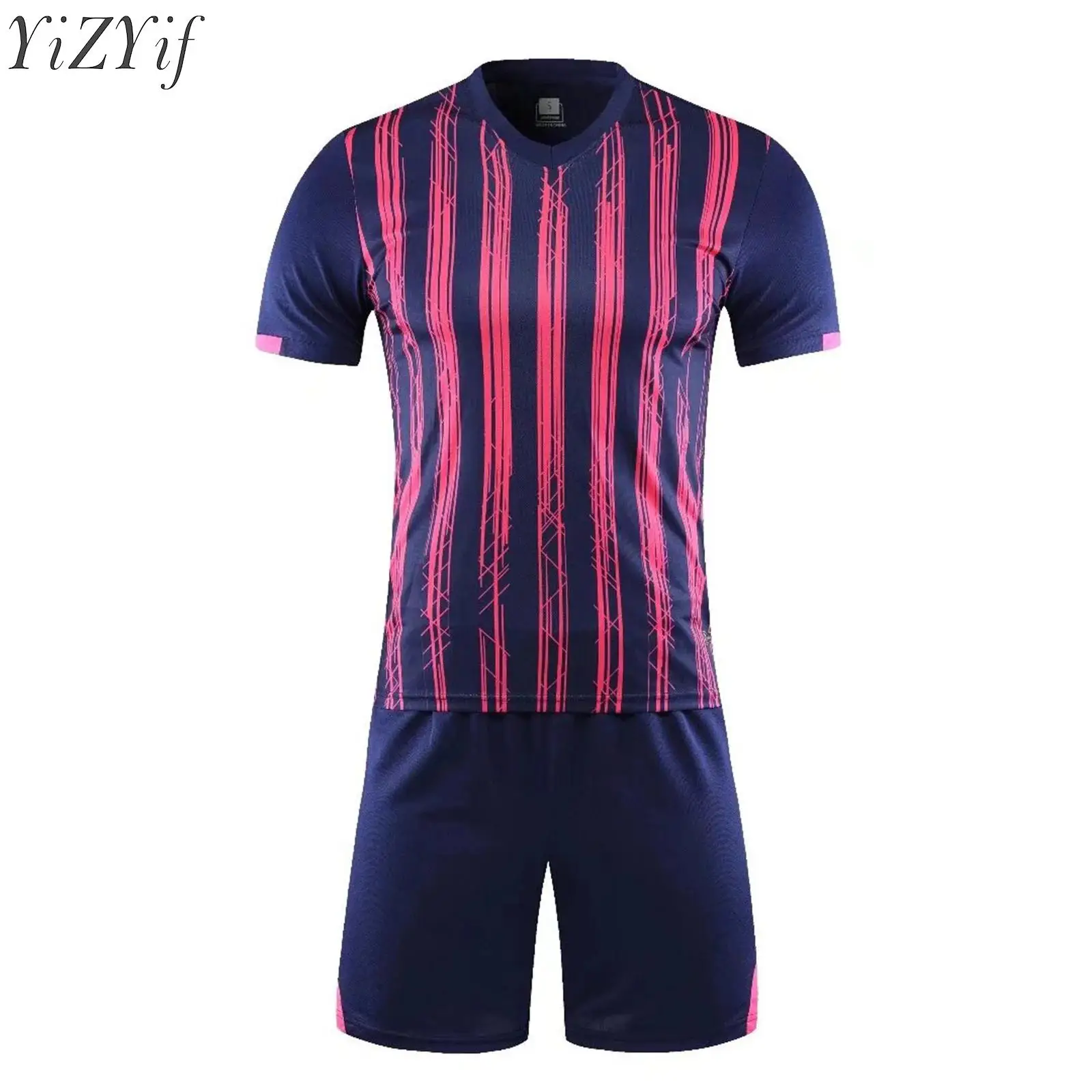 

Children Football Jerseys Boys Soccer Clothes Sets Short Sleeve Kids Football Uniforms Kids Soccer Sportswear Tracksuit Jersey