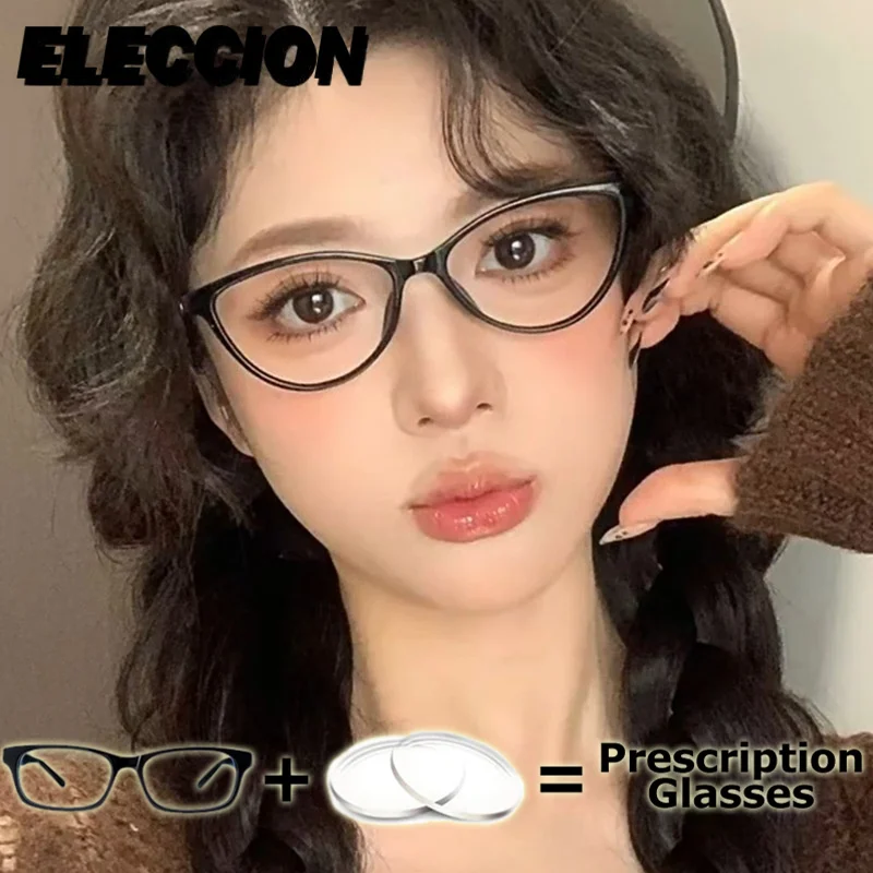 

ELECCION Reading Glasses Men TR90 Frame Presbyopia Hyperopia Eyeglasses Reader Prescription Glasses Custom Presbyopia Myopia