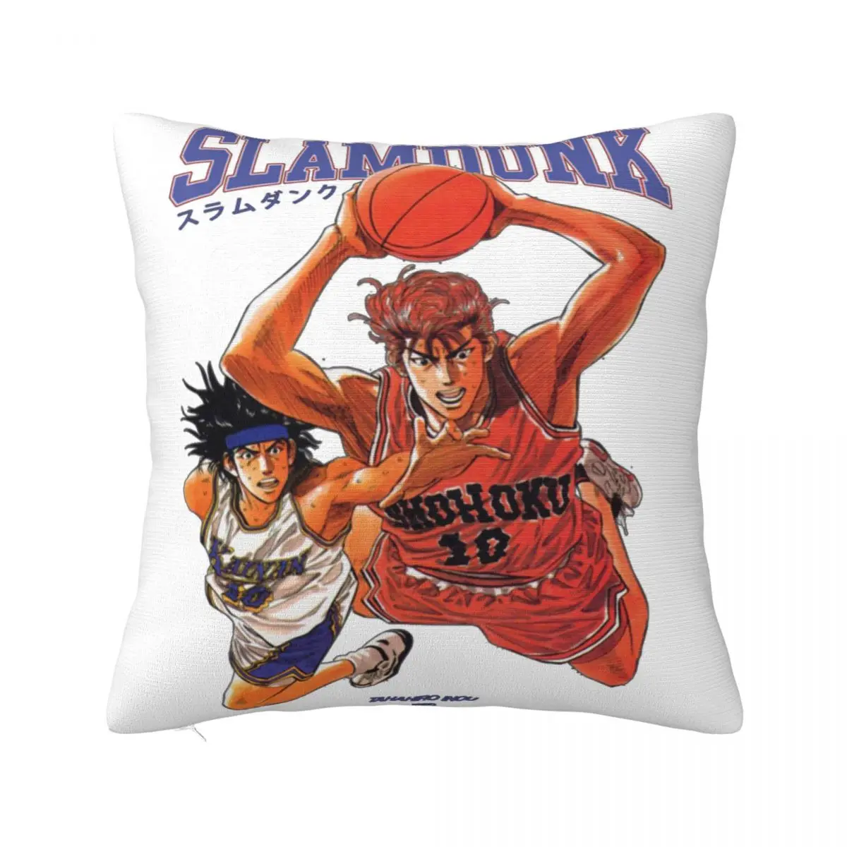 Decorative Pillowcases Slam Dunk Bootleg Vintage Merch Chair Hanamichi Sakuragi Pillow Cover Zippered Multi Size Drop Shipping