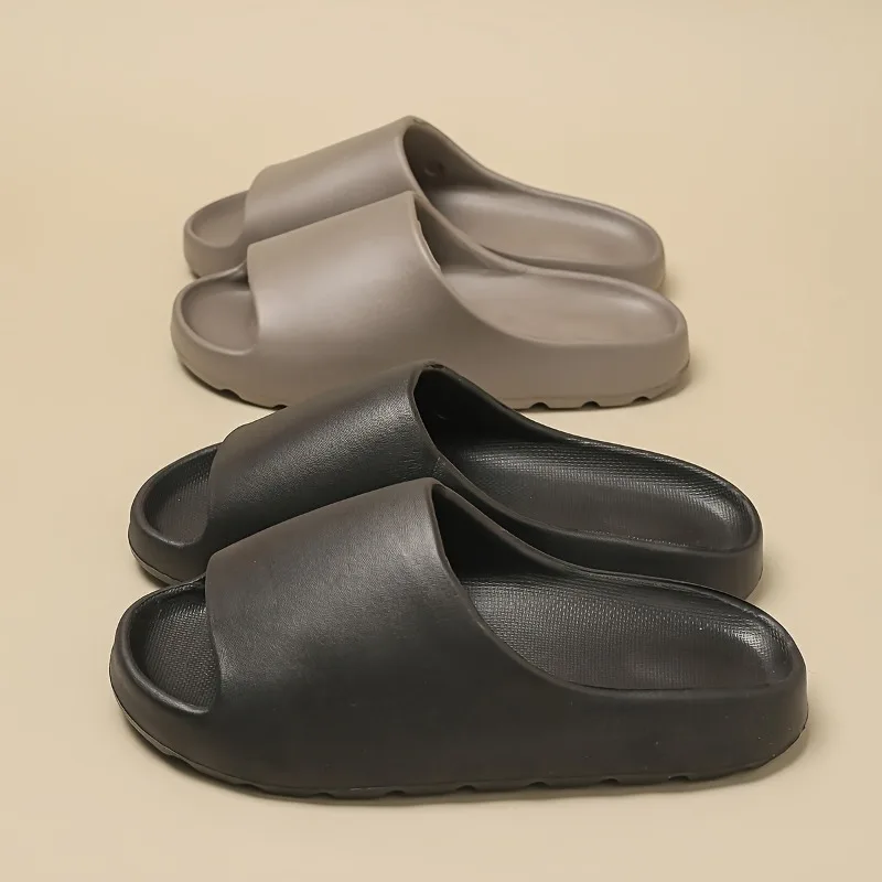 Men's Fashion EVA Slides - Non-Slip, Soft Sole Sandals for Indoor/Outdoor Use