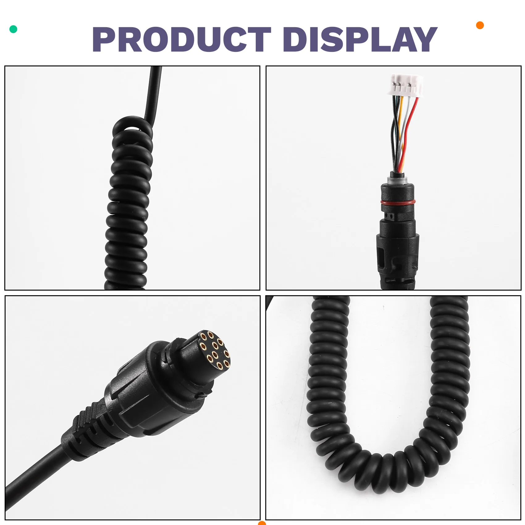 24-Hour Delivery Walkie Talkie Microphone Speaker Spare Cable Wire For Hytera MD780/G MD782U RD982U MD782V MD680 RD980 RD988 Rad