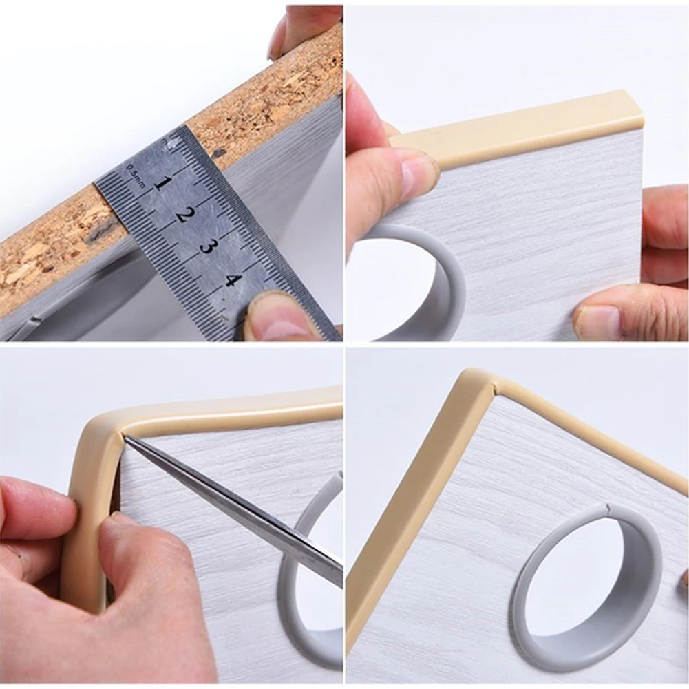 

Edge Guard Strips Edging Tape ​ Self-adhesive U-Shaped 1Meter Adapter Banding Decorative Buckle Furniture Part