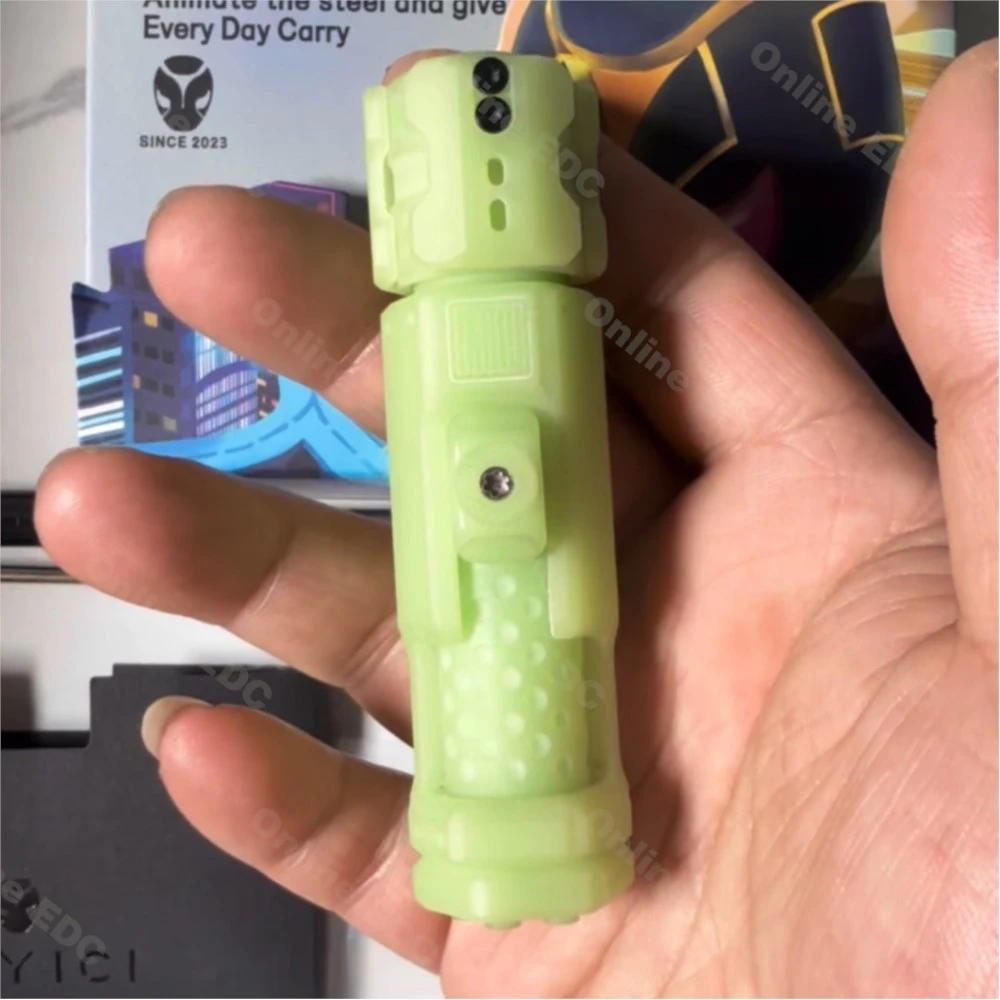 MUYI mosquetero luminoso Fidget Slider juguetes luminosos juguetes para aliviar el estrés juguetes Fidget para adultos