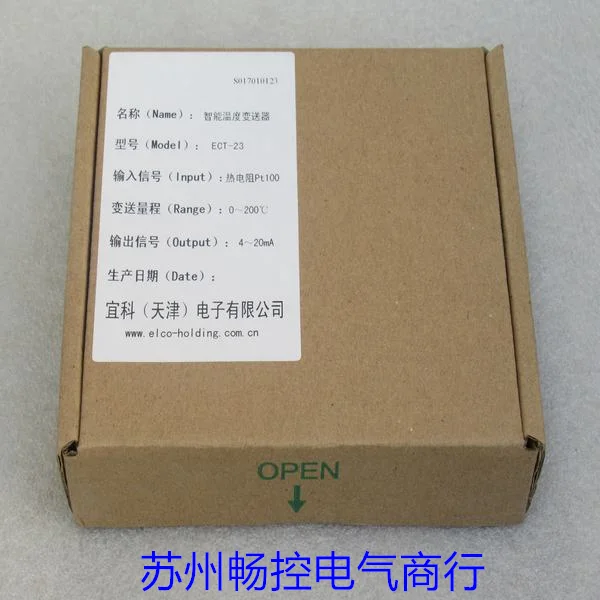 

* Spot Sales * New Yike ELCO Temperature Transmitter ECT-23 Is In Stock, With A Range Of 0-200 Degrees