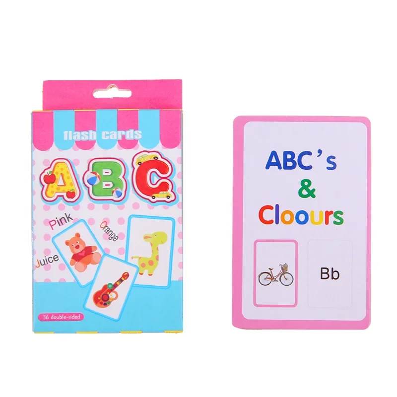 Cartes Flash Amusantes avec Lettres Majuscules et Minuscules pour Enfant, Jouet d'ApprentiCumbria de l'Alphabet, 36 Feuilles