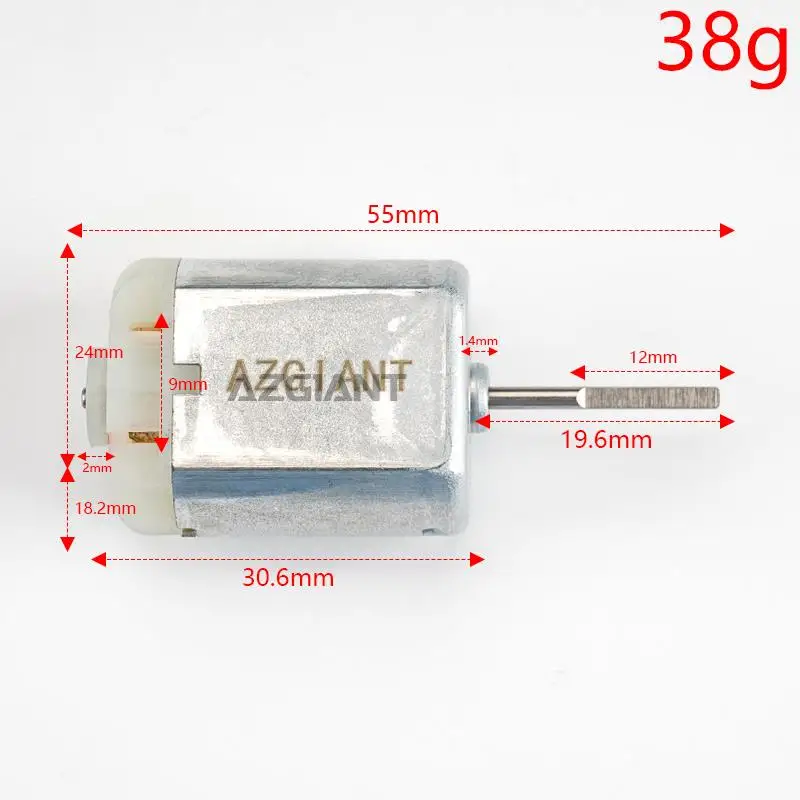 

AZGIANT FC280SC-20150 BN387615 DC Motor Door Lock Power for Toyota Honda Center Control Drive Side