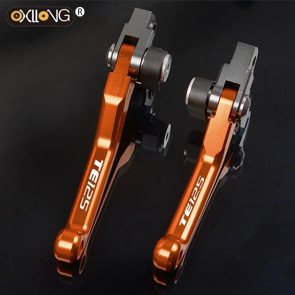 CNC handbrake Lever Motorcycle DirtBike Motocross dirt bike Pivot Brake Clutch Levers FOR HUSQVARNA TE125 TE 125 2014 2015 2016
