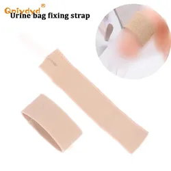 Adjustable Patients Fixed Urine Bag Straps Washable Soft Adult Urine Belts for Bedridden Urinary Incontinence Toe Adults