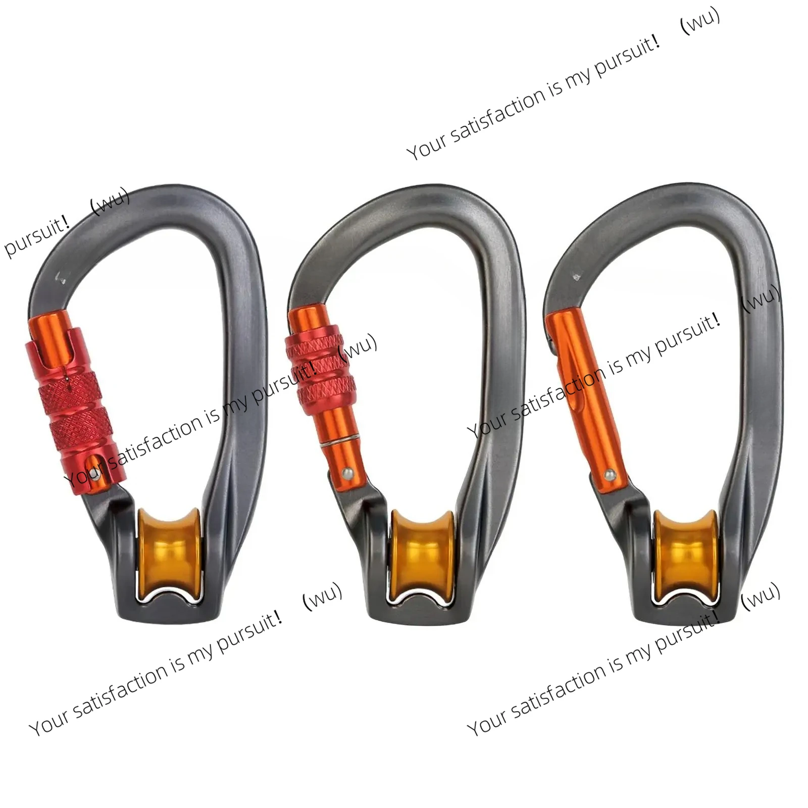 

Профессиональный альпинистский карабин D-образный предохранительный замок для скалолазания на открытом воздухе, альпинистское оборудование