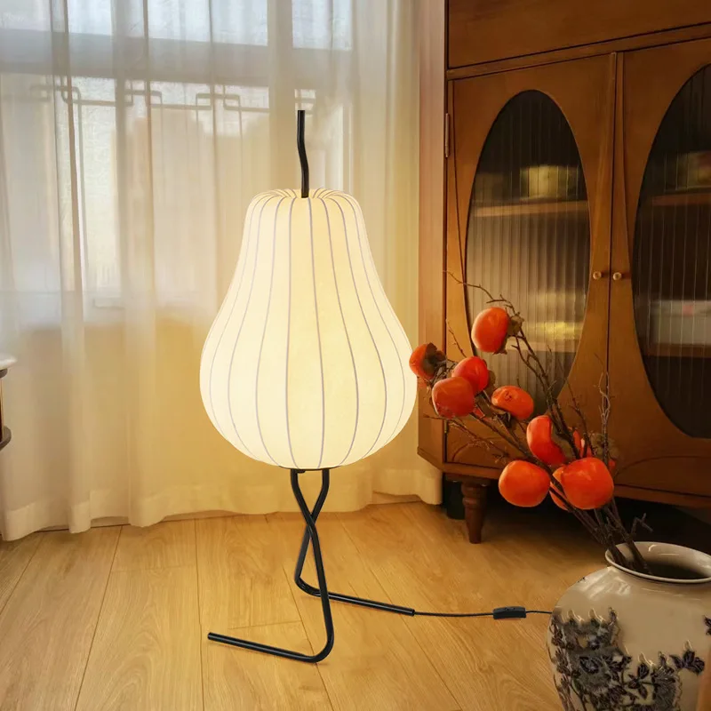 

Silk and pear floor lamp, medieval living room, master bedroom, study, sofa, floor lamp, famous hotel atmosphere, bedside lamp