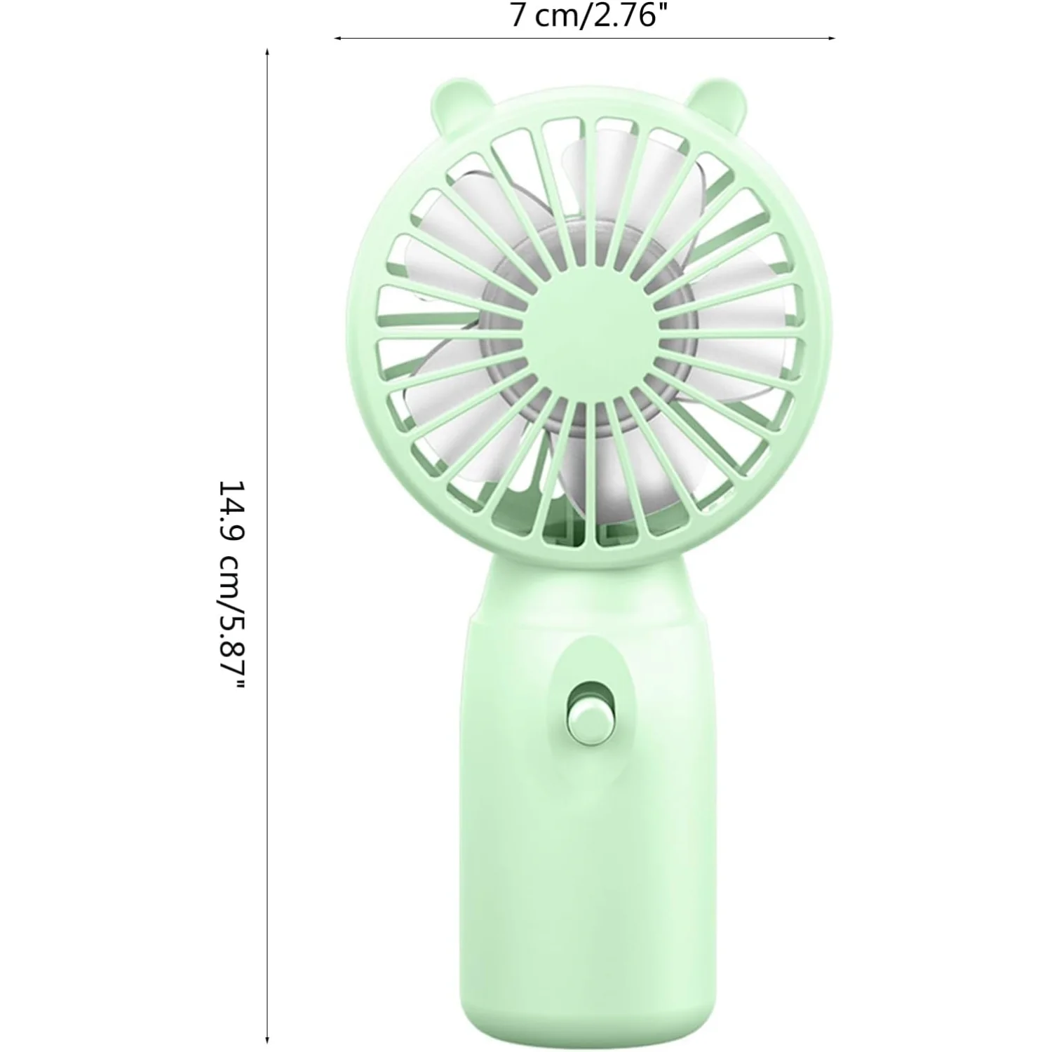 Small Personal Fan  Fan Portable Fan AA-Battery Operated Pocket Fans (Batteries Not Included) AA-battery  Fan Small Fan  Portabl