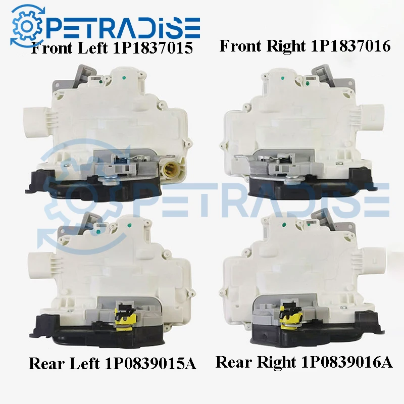 

Front Rear Left/Right Door Lock Actuators For VW Seat Altea XL Toledo 3 Auto Parts OEM 1P1837015 1P1837016 1P0839015A 1P0839016A