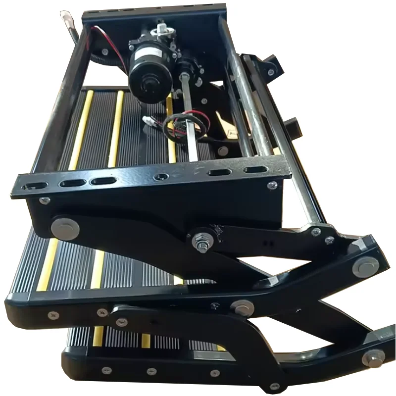 New Style Electric RV Step Aluminum Double Steps For Travel Trailer Camper Van Motorhome Entry Ladders
