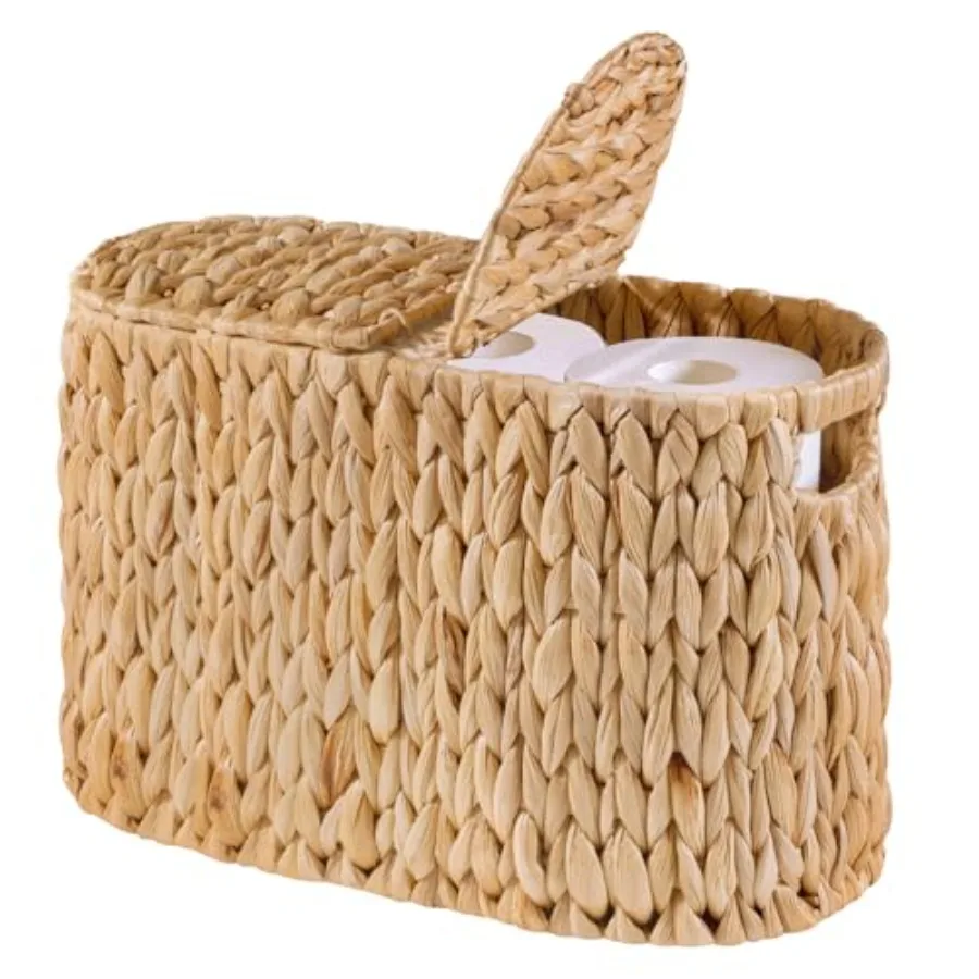 

Toilet Per Basket wi Lid for 6 Rolls Water Hyin Wier Toilet Per Storage Holder Toilet Per Storage for Baroom