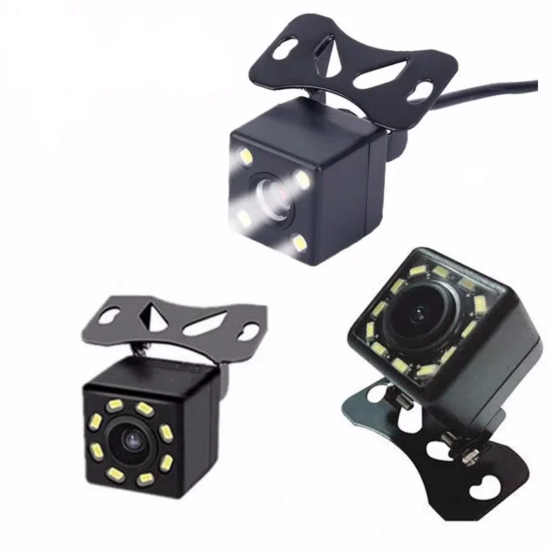 Wide Angle HD Car Rearview Camera Rear View Video for Vehicle Backup Reverse 12 LED Night Vision Parking