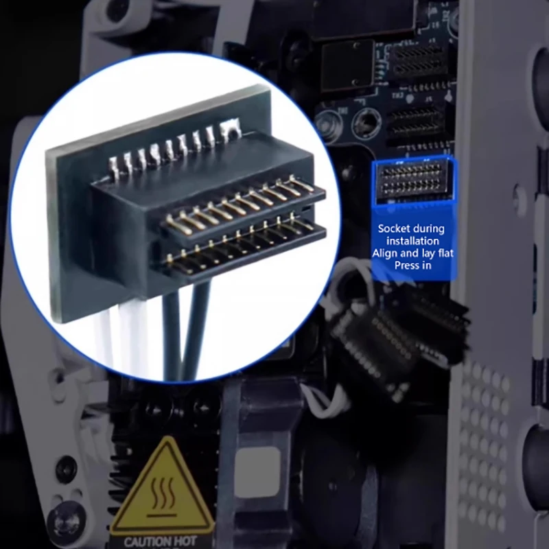 For Bambu Lab Hotend V2.0 V3.0 Kit X1c P1P Thermistor & Ceramic Heater Plate Hotend V3Heater Cartridge 24V 50W 3D Printer Parts