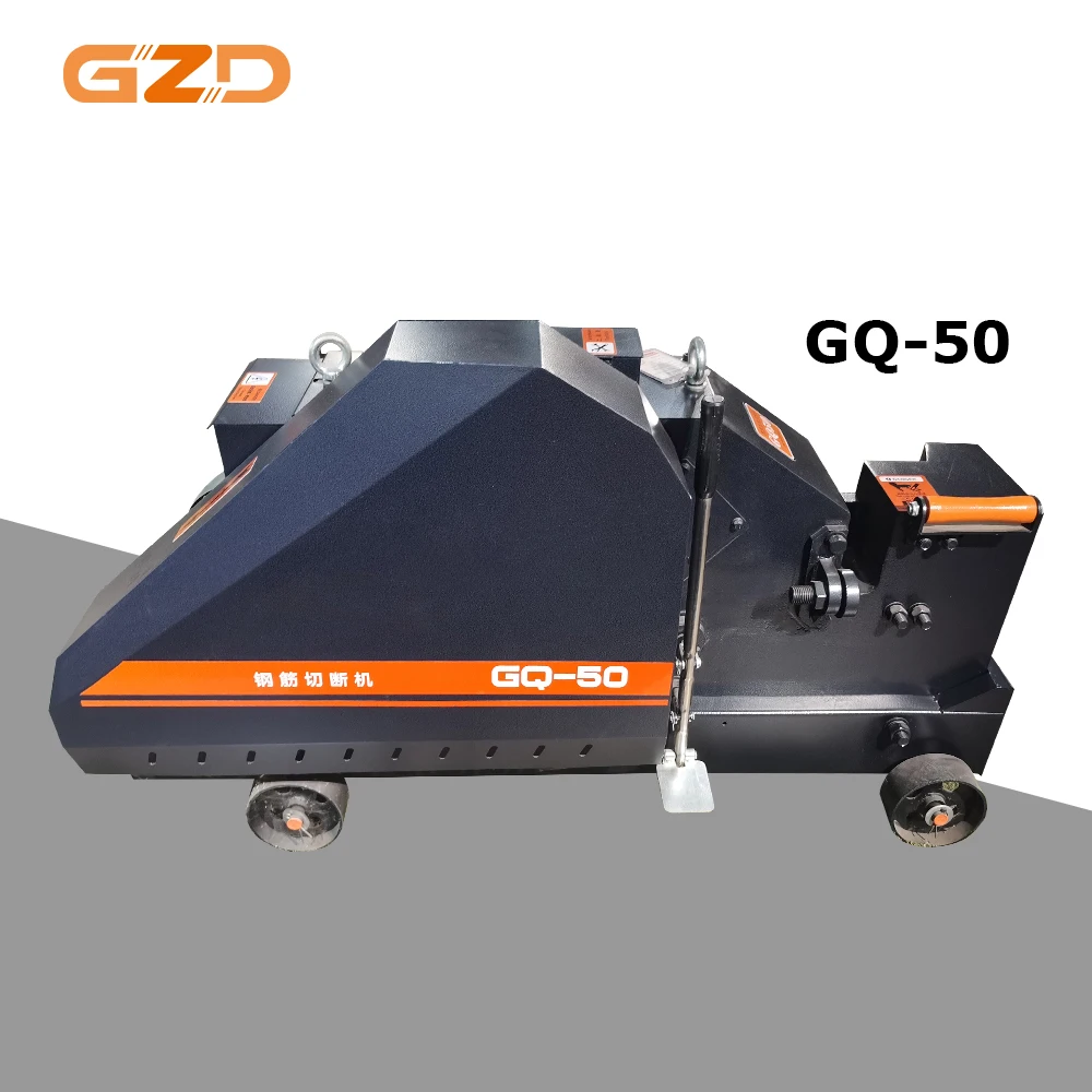 GQ50 Automatic Rebar Guillotine Machine Rebar Cutter Steel Bar 32 Mm Rebar Cutting Machine