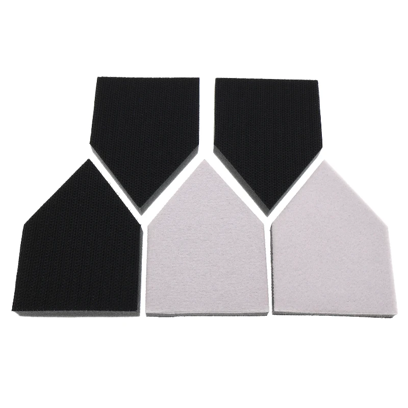 5Pcs 63*88mm Hook and Loop Soft Sponge Cushion Interface Pad Sanding Sander Backing Pad for Automotive Woodworking Polishing