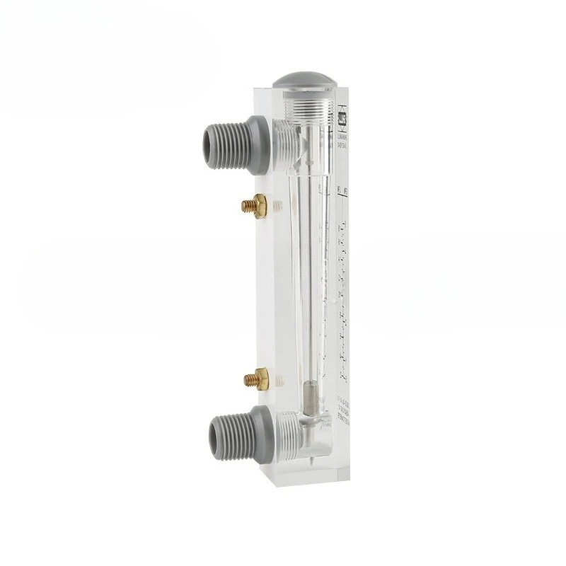 Panel type liquid plexiglass flow meter Not corrosion resistant LZM-15 without valve