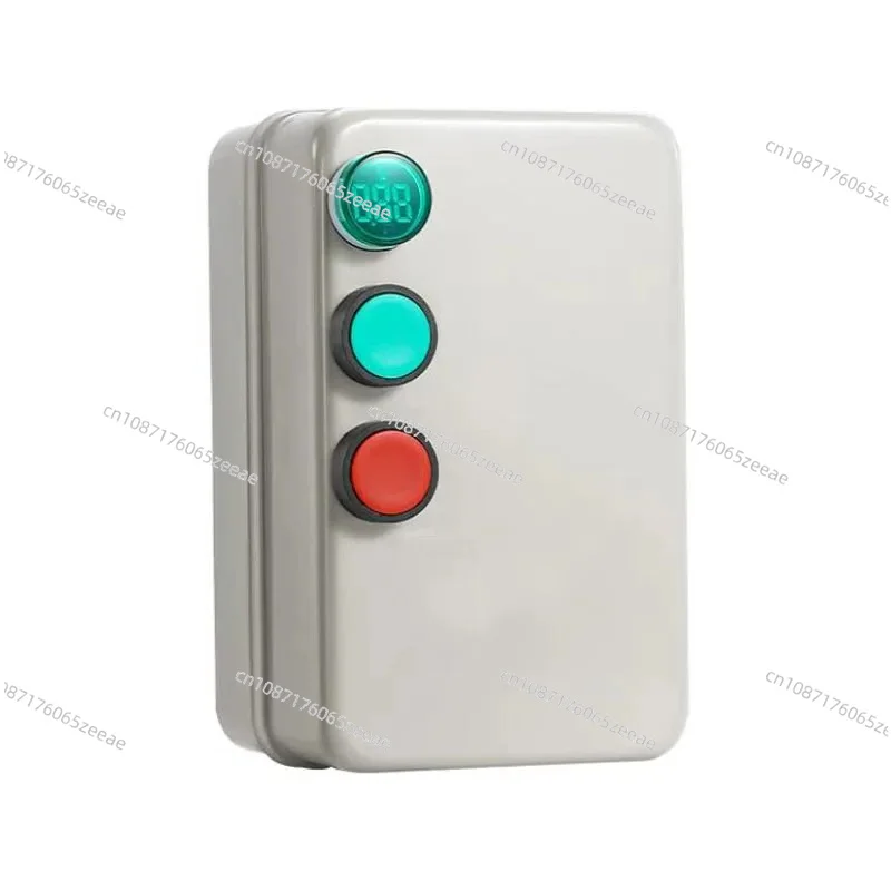 JD-8 Magnetic Starter 380V AC Contactor Current Adjustment Indicator Light Overload & Phase Loss Motor Protection Switch