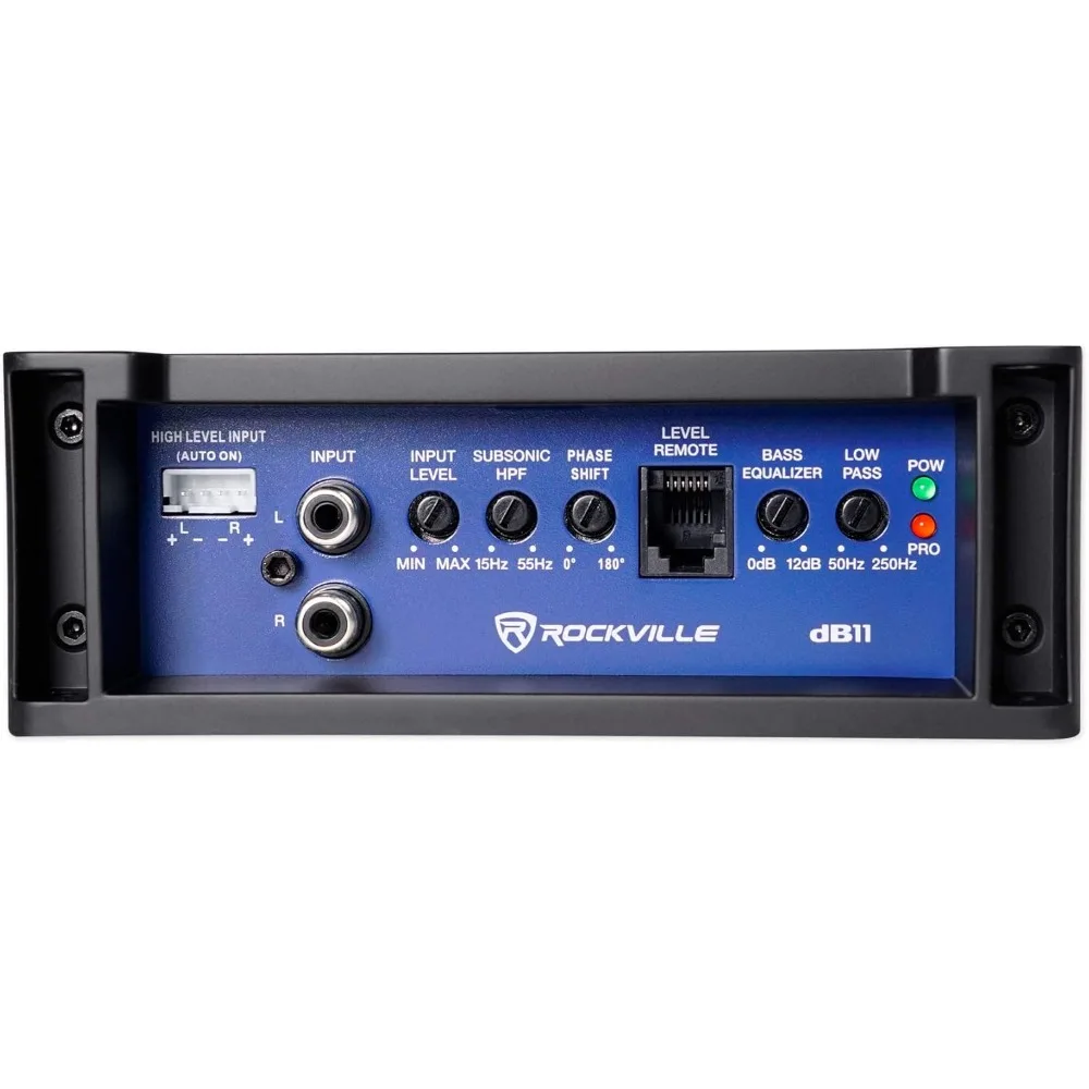 Dual 8″ 1600W K5 Car Subwoofer Enclosure + DB11 Amp – 2Ω, Deep Bass, Compact, Easy Install 4