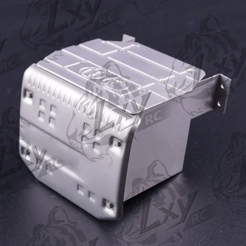 

1:14th Scale Metal Simulation Exhaust Box Upgrade Accessories for Tamiya RC Truck VOLVO FH16 56360