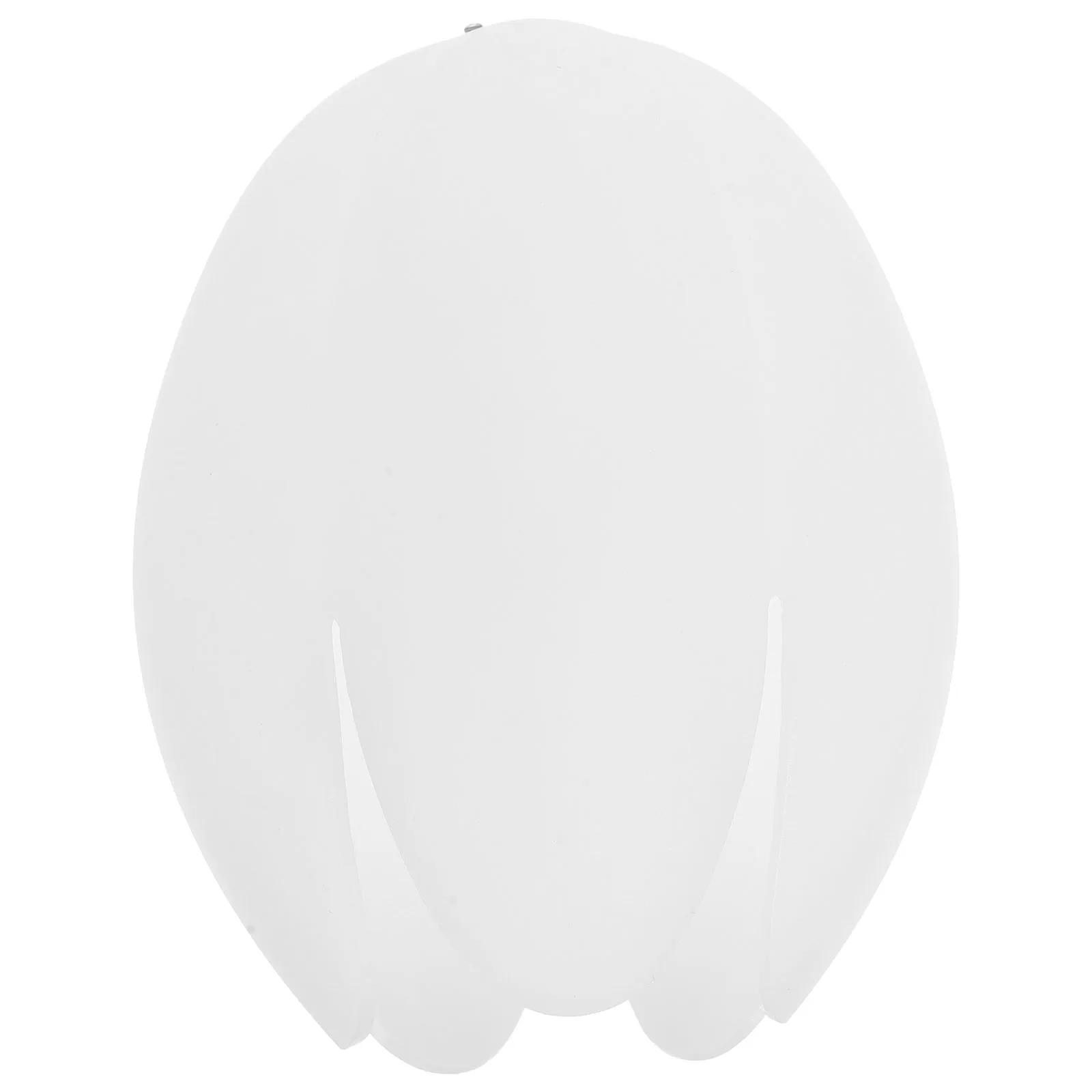 

Ceiling Lamp Shade Decorative Flower Plastic Lampshade Replacement Soft Light Easy Installation for Home Restaurant Pendant