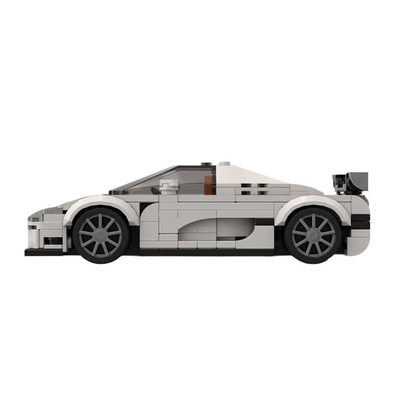 352 قطعة MOC-238957 2007 Koenigsegg CCXR Supercar سرعة أبطال سباق السيارات نموذج بنة الطوب لعبة إبداعية الأطفال هدية #3