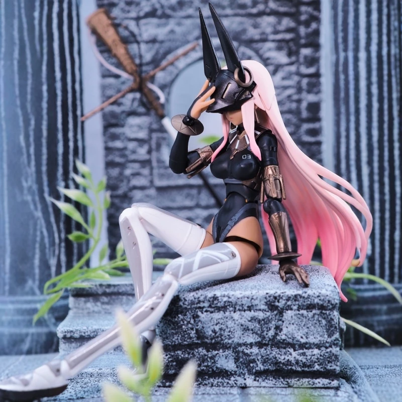 

Горячая фигурка Figma 579 Falslander Hemet Nethel Anubis, подвижная кукла, Коллекционная модель, игрушка в подарок