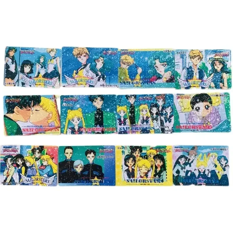 Self Made Sailor Moon Starlight Three Musketeers Sailor Uranus Chibiusa Anime Game Characters Classic Series Collection Card Toy