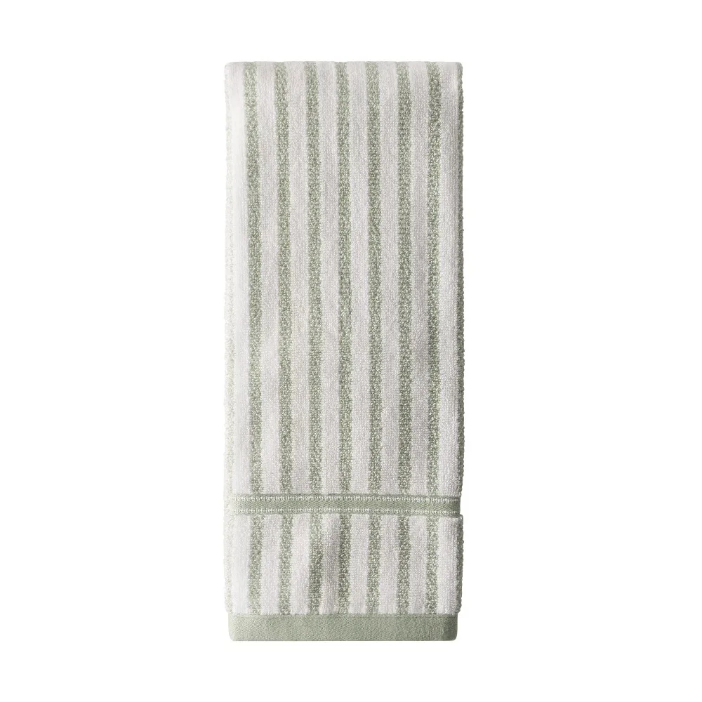 Sage Green Cotton Hand Towels Quick Dry Set