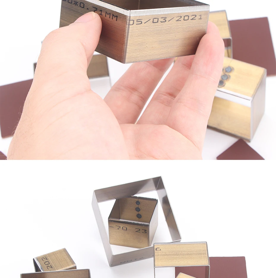 QJH 20–50 mm gestanzte Lederohrringe/Tropfenformschneider/8 Formen/Herz/Quadrat/Abgerundetes Quadrat/Dreieck/Hexagon/Pflaume/Tropfen/Blatt – Detail 21
