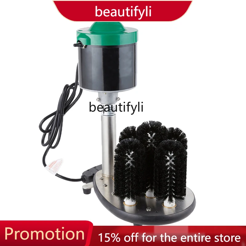 

A61 Cup Wiping Machine Commercial Electric Red Wine Glass Polishing Machine Hotel Bar 5 Head Eight Head Cup Wiping Cup