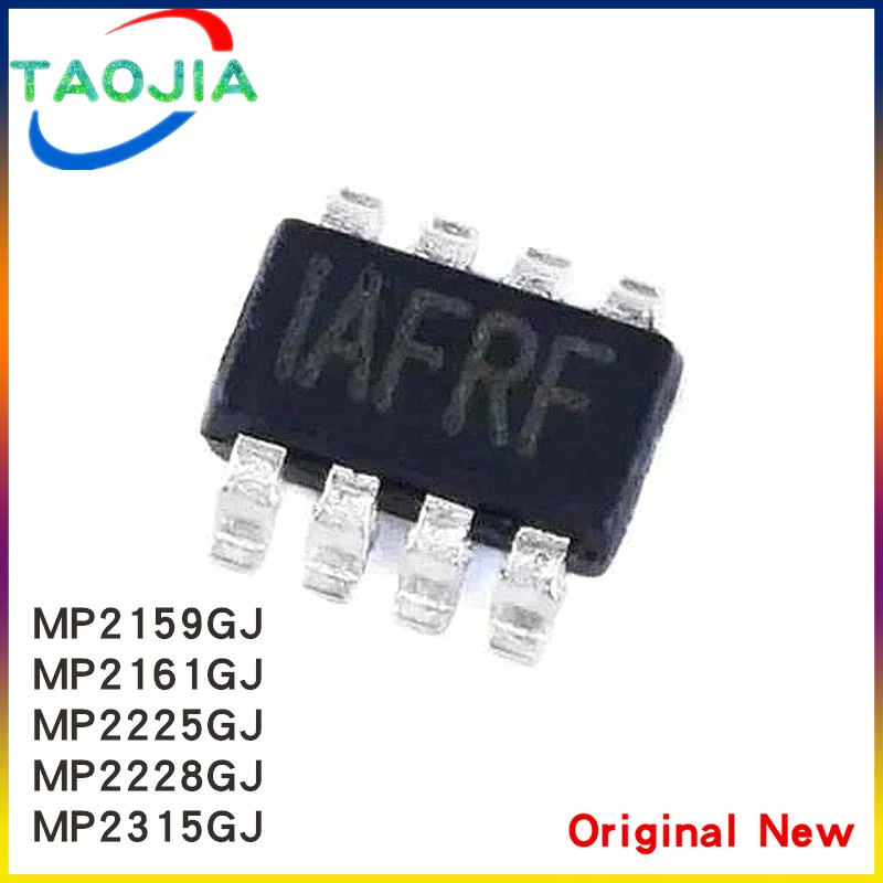 10Pcs New MP2159GJ MP2159GJ-Z AFE MP2161GJ MP2161GJ-LF-Z MP2225GJ MP2225 MP2228GJ MP2228 MP2315GJ MP2315 SOT-23-6