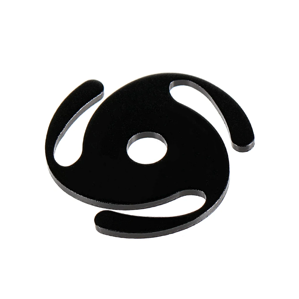 High-Quality Turntable Adapter - Precision Machined Solid Aluminum 45 RPM Adapter for Stable Playback of 7