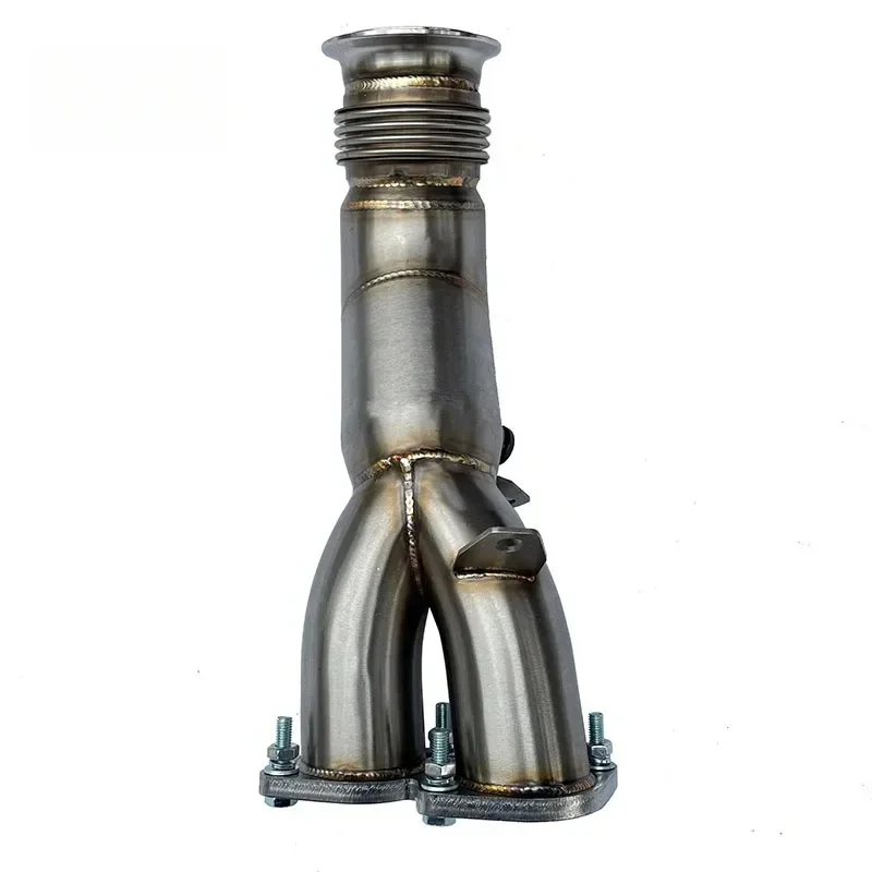 Stainless Steel exhaust Pipe Downpipe, Car Modification System, BMW 335(x)i E90 E92 E93, High Quality