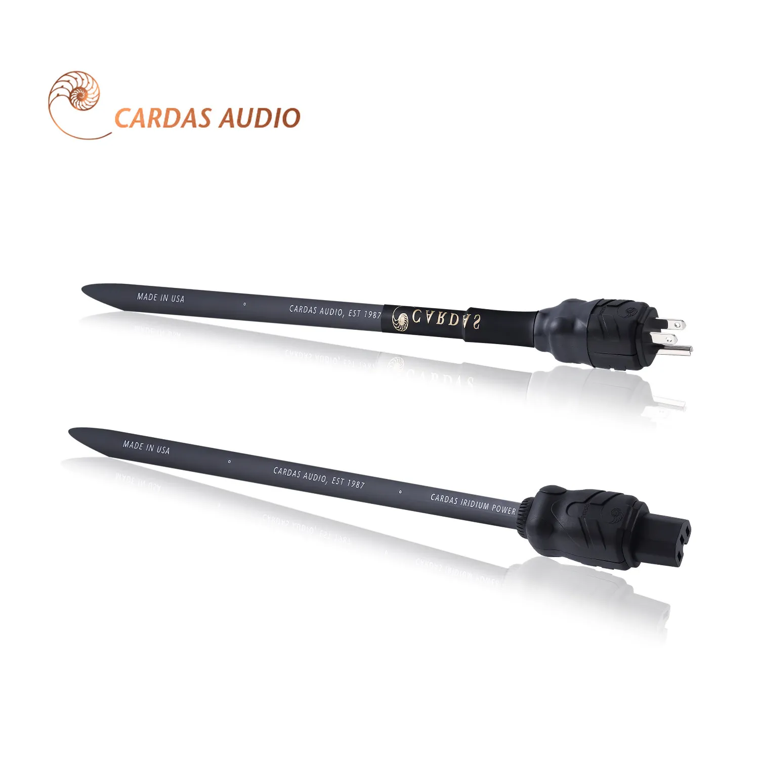 American CARDAS Iridium series high-end audio NEMA power cord