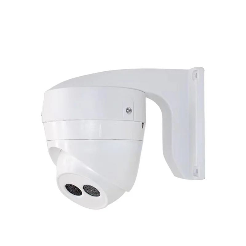 Staffa per telecamera Dome universale supporto per monitoraggio bianco supporto per montaggio a parete in plastica ABS accessori CCTV per telecamera