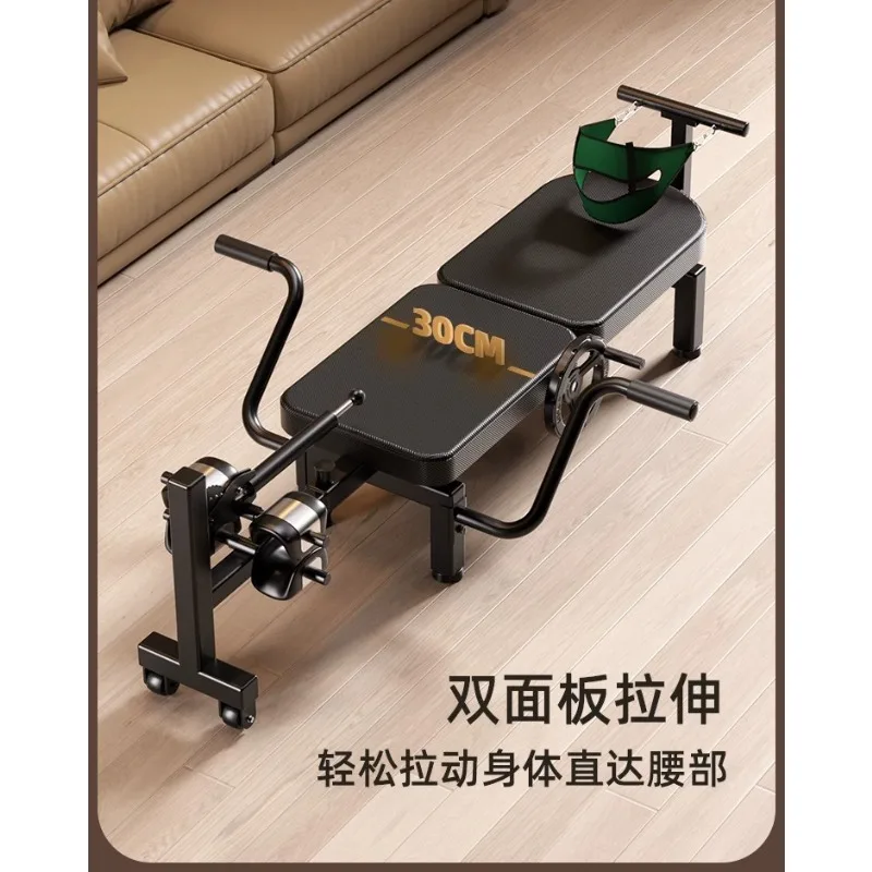 Multifunctional Spinal Column Traction Bed, Cervical Lumbar Stretch Handstand Machine For Home Fitness Relieve Waist Neck