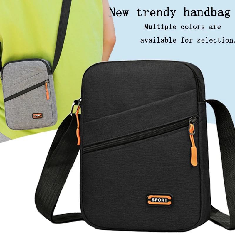 Versatile Practical Sport Sling Bag Multi-Color Option Multi-Pocket Adjustable-Strap Lightweight for Daily Use Outdoor Bag