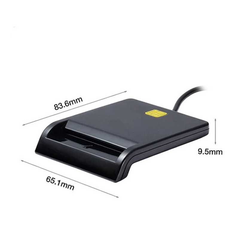 ABMF-3X USB قارئ البطاقات الذكية لبطاقة البنك IC/ID EMV قارئ بطاقات جودة عالية لنظام التشغيل Windows 7 8 10 لينكس OS USB-CCID