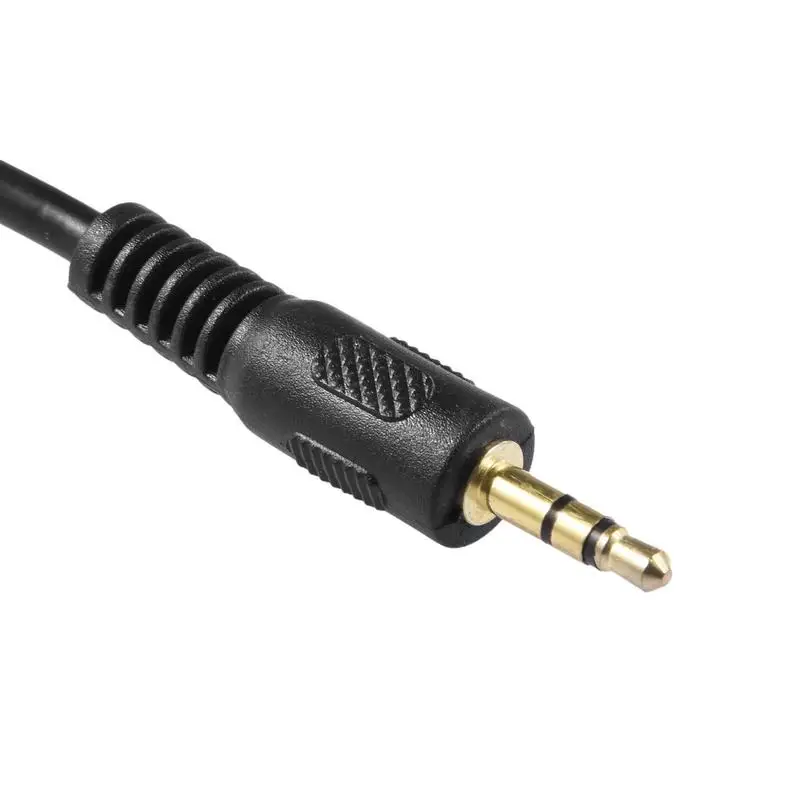 Cable de Audio 2 en 1 para coche, conector macho y hembra de 3,5 MM, adaptador de tarjeta de sonido externa, accesorios para coche