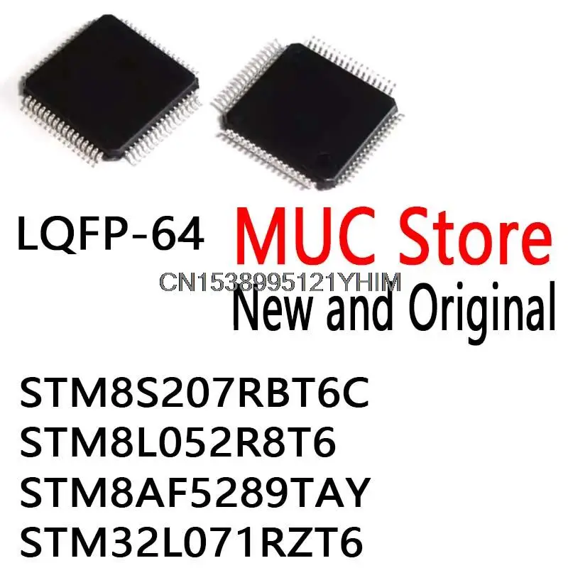 

10 шт. LQFP-64 STM8S STM8L STM32L IC в наличии Chip STM8S207RBT6C STM8L052R8T6 STM8AF5289TAY STM32L071RZT6