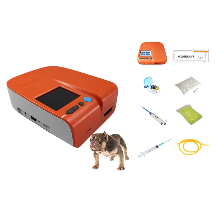 CE Dog PG machine progesteron test kit for Dog breeder