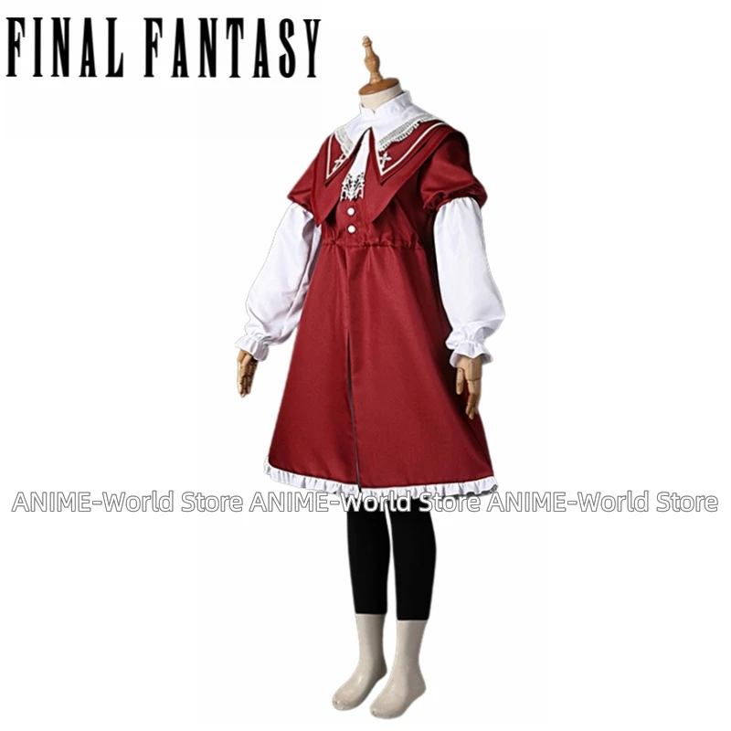 《Custom Size》Game Final Fantasy XVI FF16 Cosplay Joshua Rosfield Cosplay Costume Wig Game Suit Elegant Dress Uniform Halloween