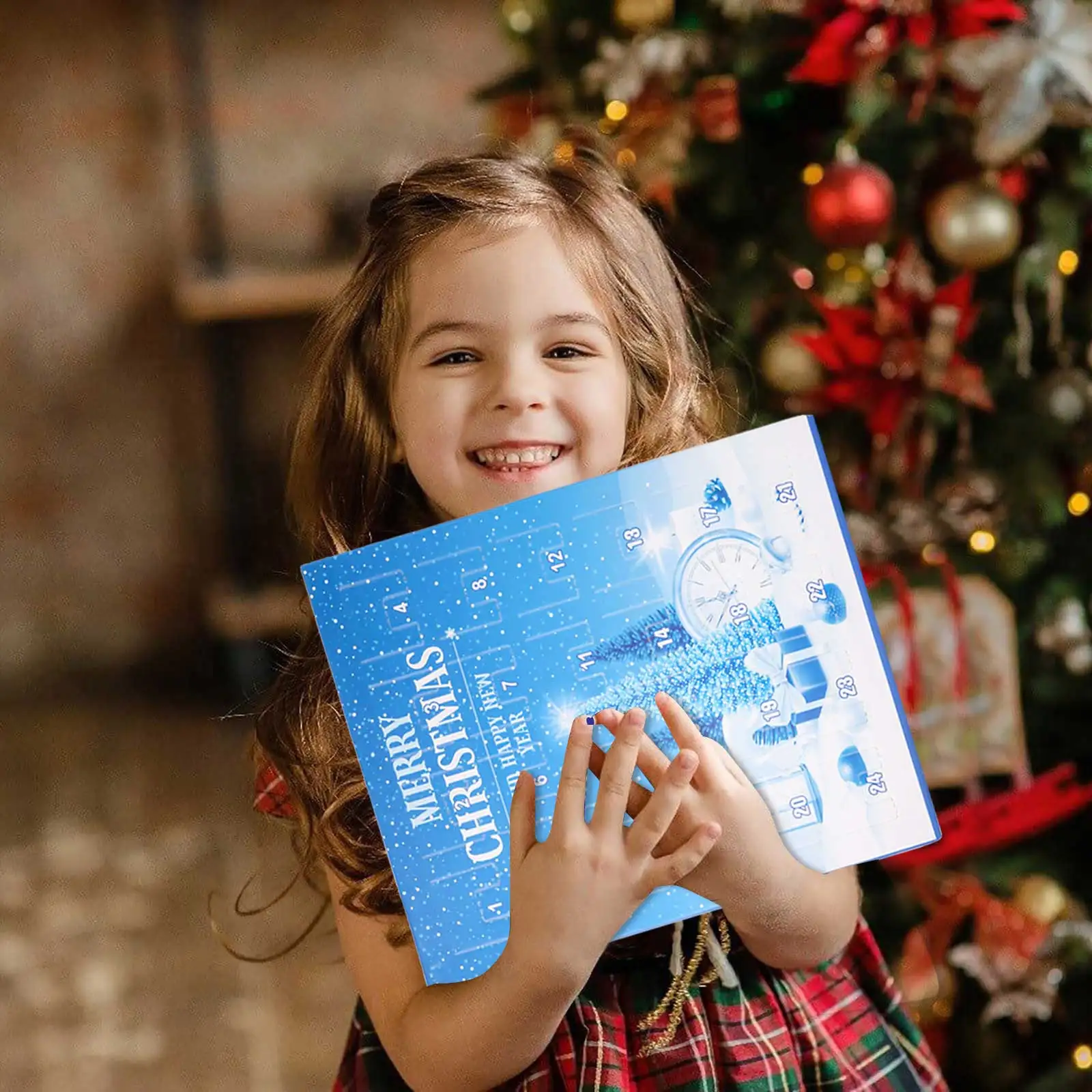 Crianças quentes brinquedos 2025 contagem regressiva calendário do advento de natal para o conjunto de jóias do miúdo 24 peças acessórios delicados para crianças suprimentos