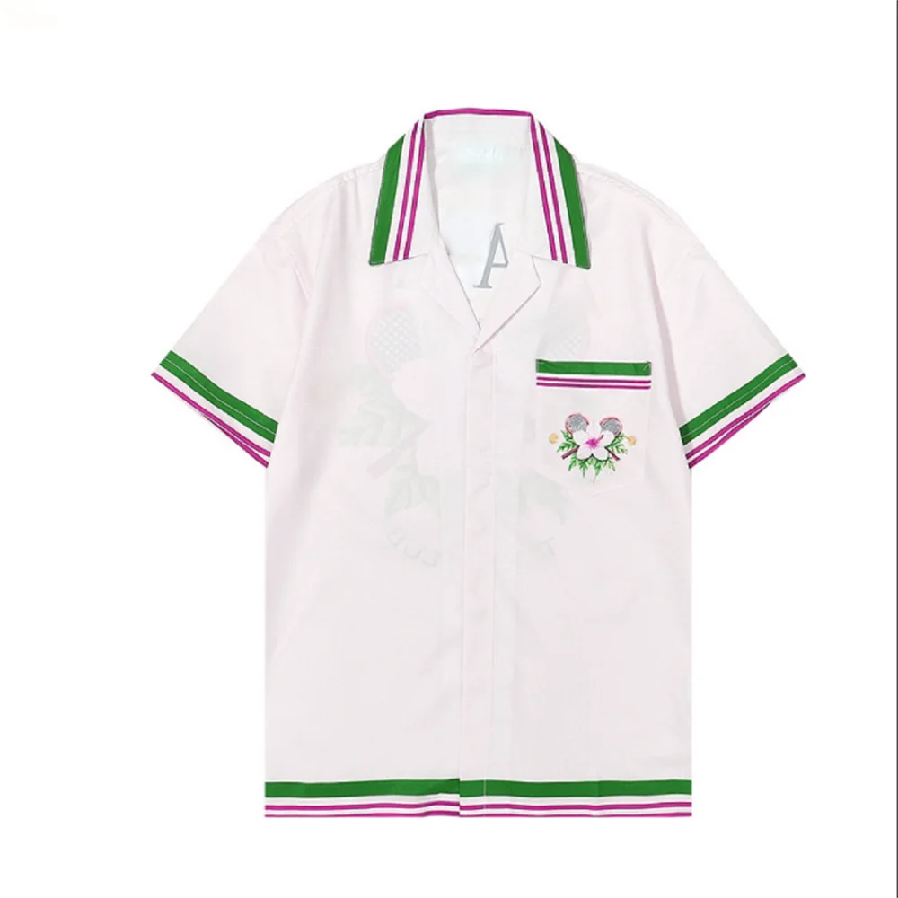 Camisa hawaiana de manga corta para hombre, ropa cómoda y transpirable, diseño de gran tamaño, Verano